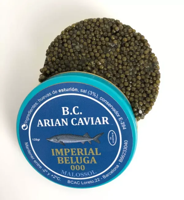 caviar barcelona irani imperial beluga