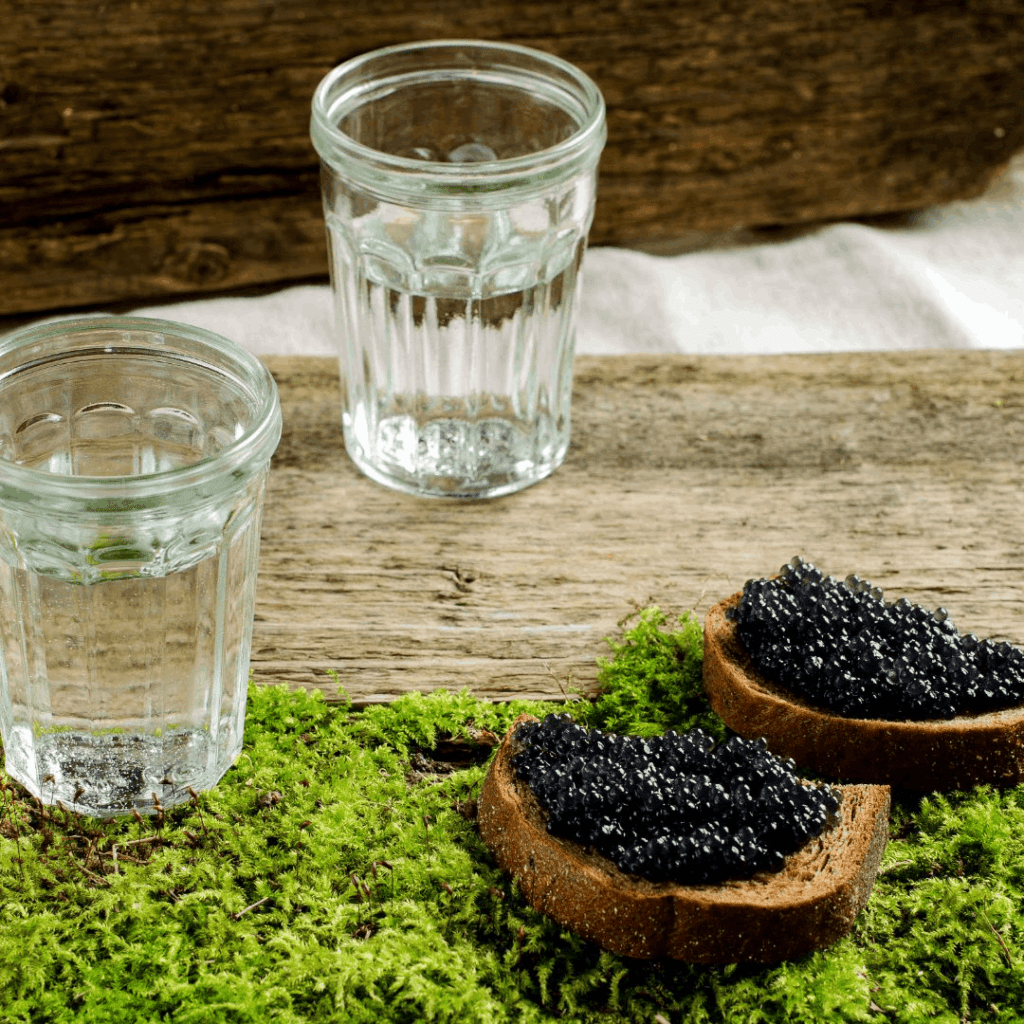 caviar vodka maridaje pasion